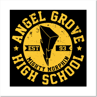 Vintage Angel Grove High School Posters and Art